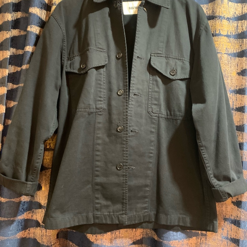 Buck Mason Black Field Jacket
